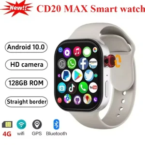S20 / CD20 SUPER AMOLED 5G Android Smartwatch with 8 GB RAM + 128 GB Storage
