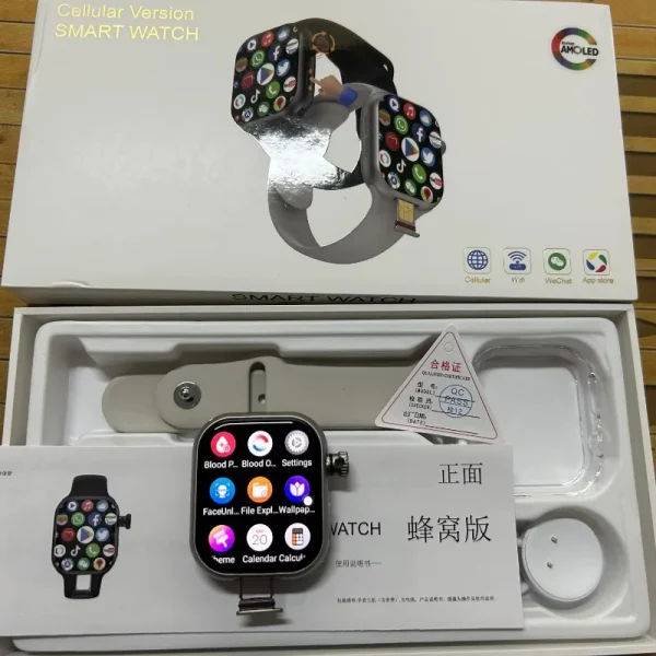 S20 / CD20 SUPER AMOLED 5G Android Smartwatch with 8 GB RAM + 128 GB Storage - Image 3