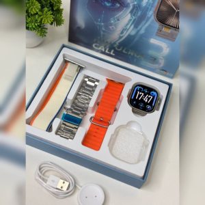 HW Ultra 3 Call AI-Powered Smartwatch – 8GB RAM, 128GB Storage